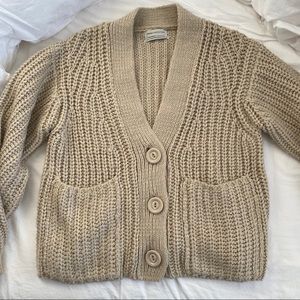 Urban Outfitters Cropped Chunky Cardigan